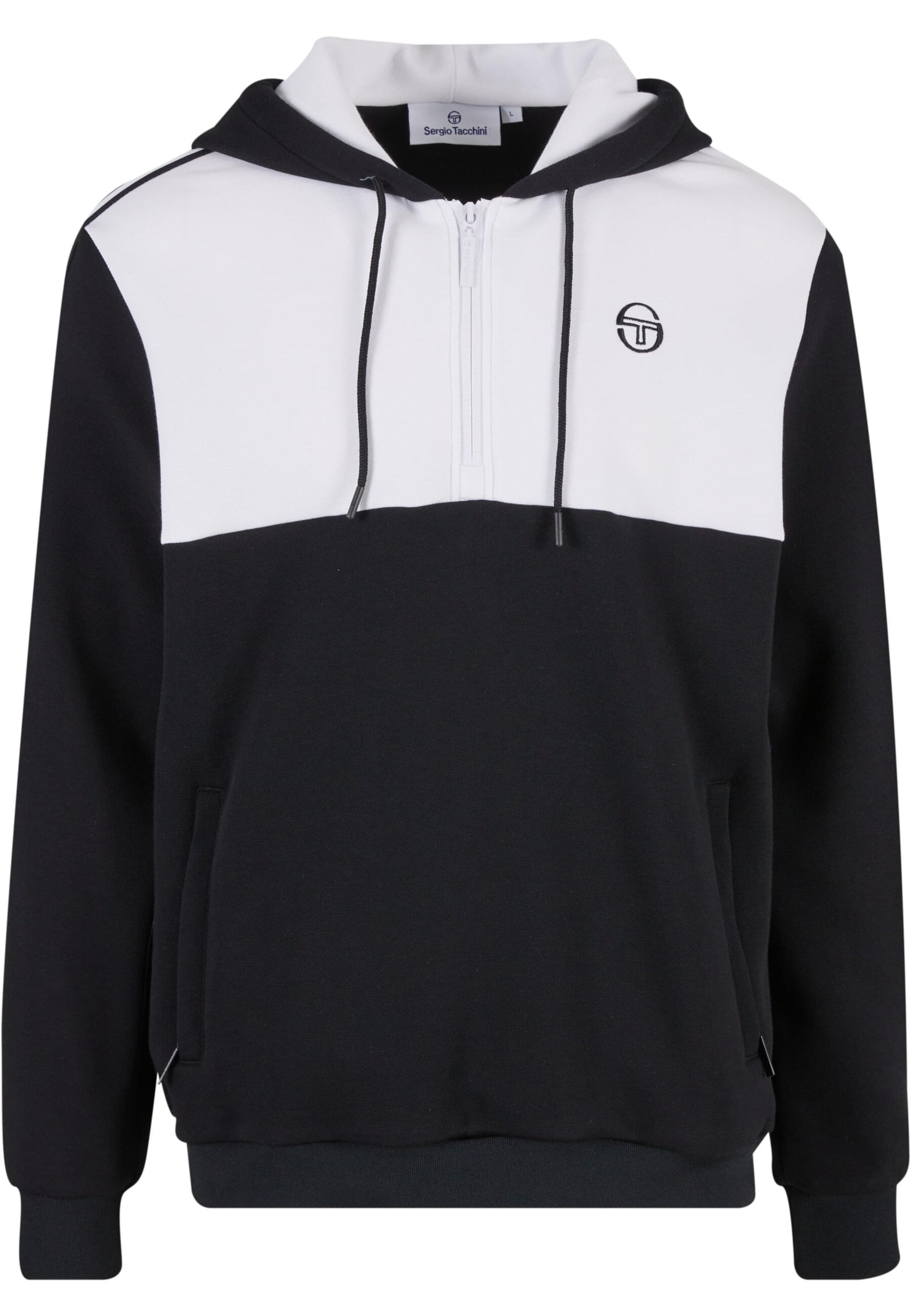 Sergio Tacchini - Sudadera 'Cesena' en negro: frente