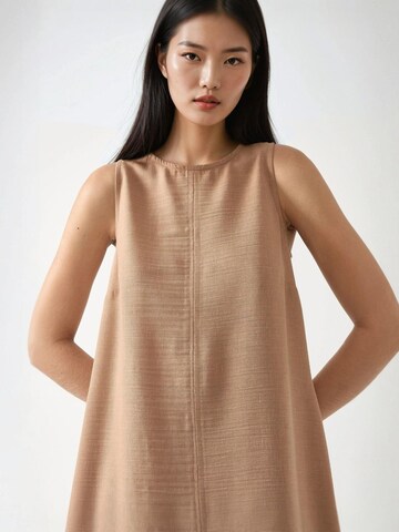 Hiccup Dress in Beige