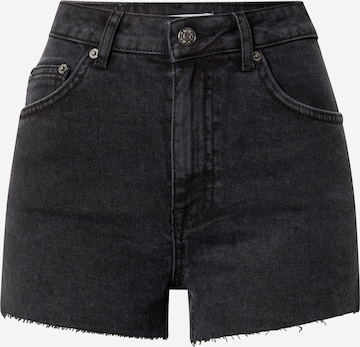 NA-KD Jeans in Zwart: voorkant