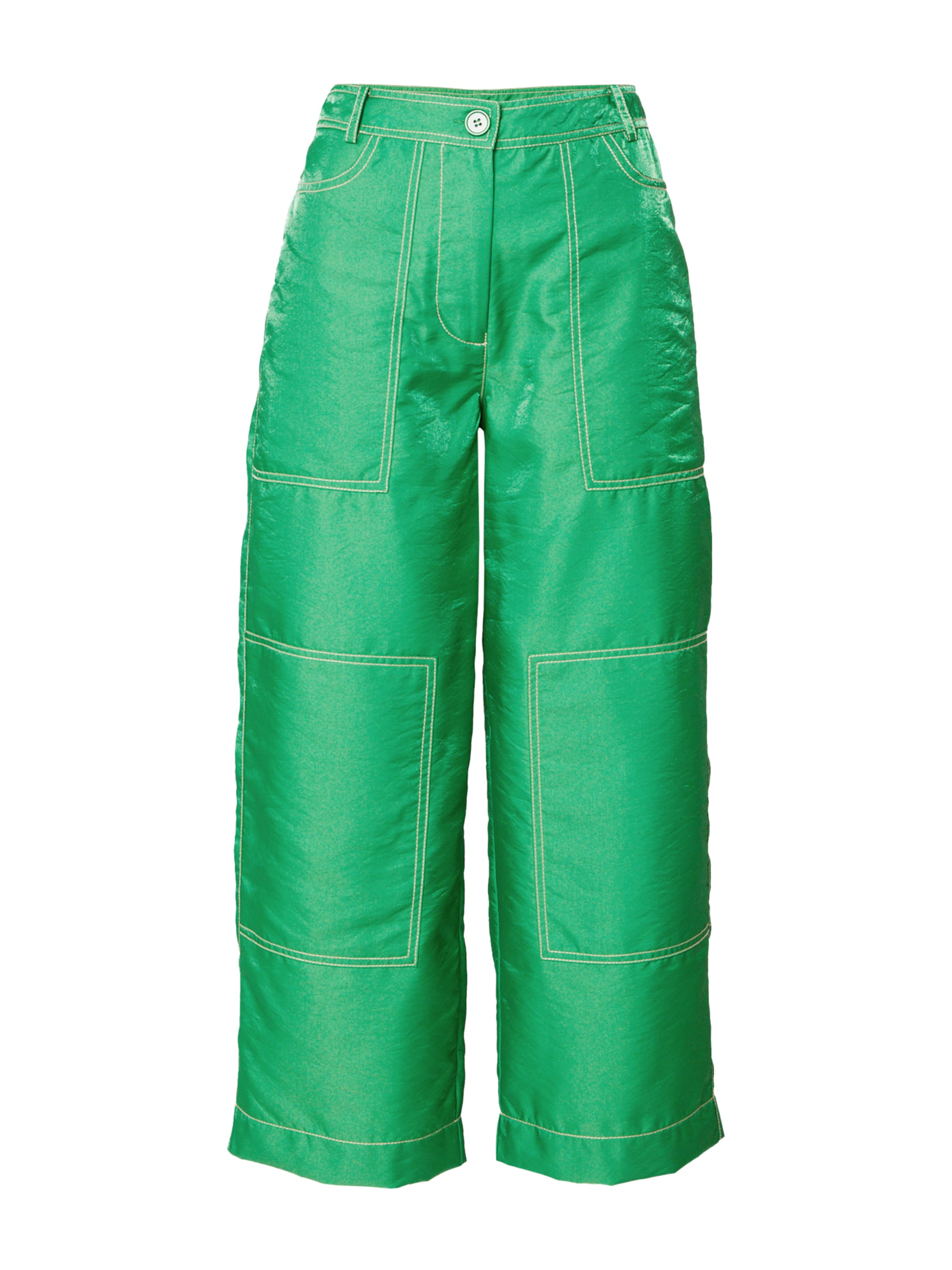 Stella Nova Regular Trousers 'Hasel' in Green: front