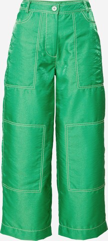 Stella Nova Normální Kalhoty 'Hasel' – zelená: přední strana
