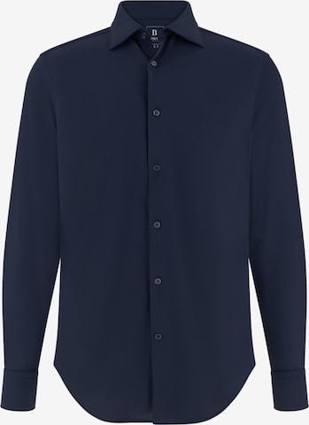 Chemise 'B Tech' Boggi Milano en bleu : devant