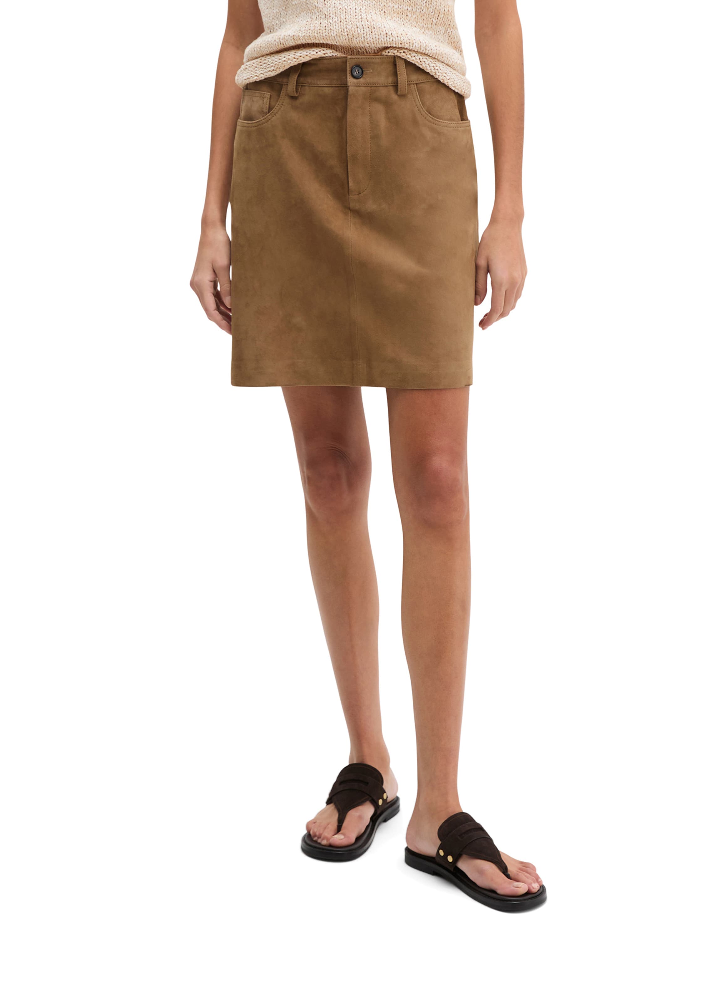 Marc O'Polo Skirt in Brown: front