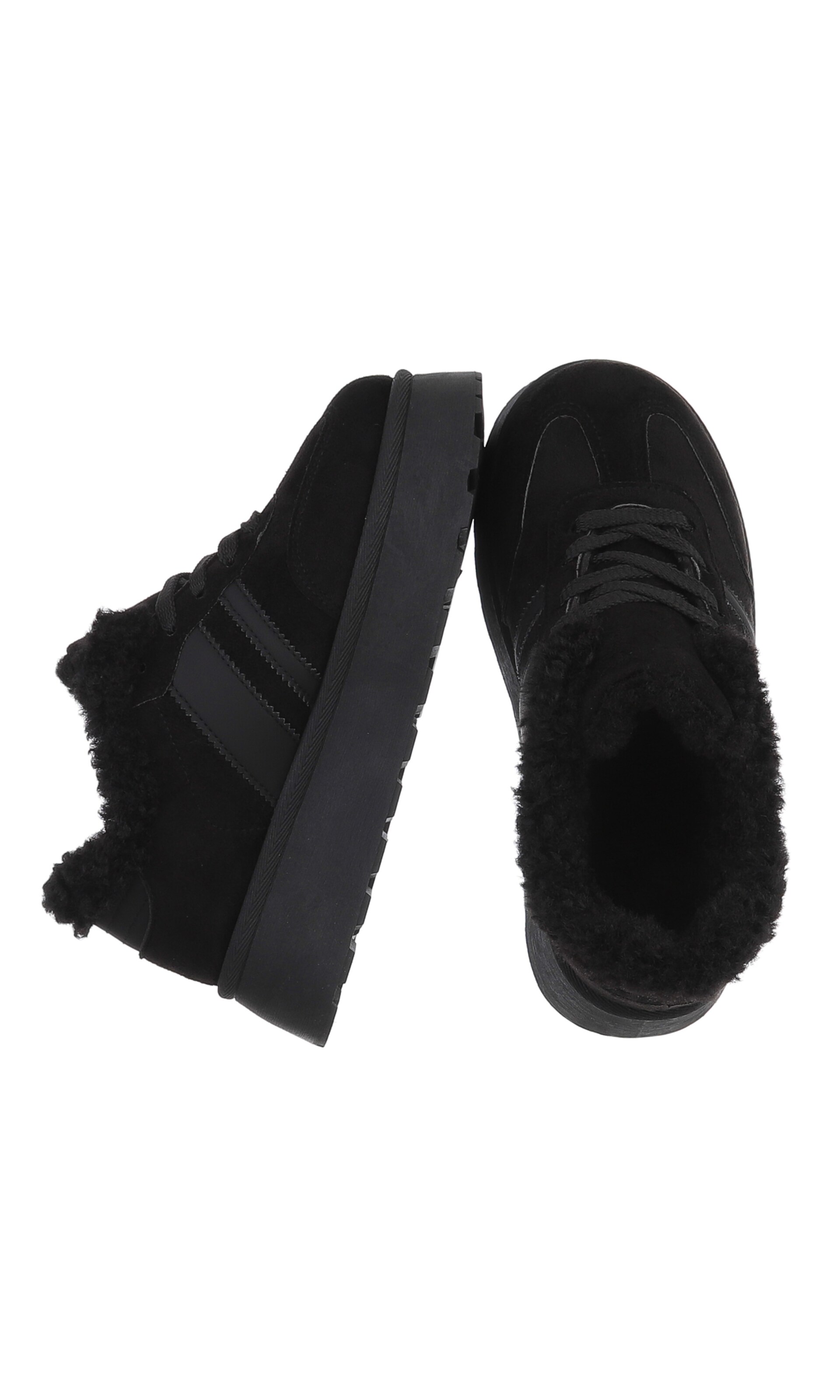 Ital-Design Sneaker in Schwarz