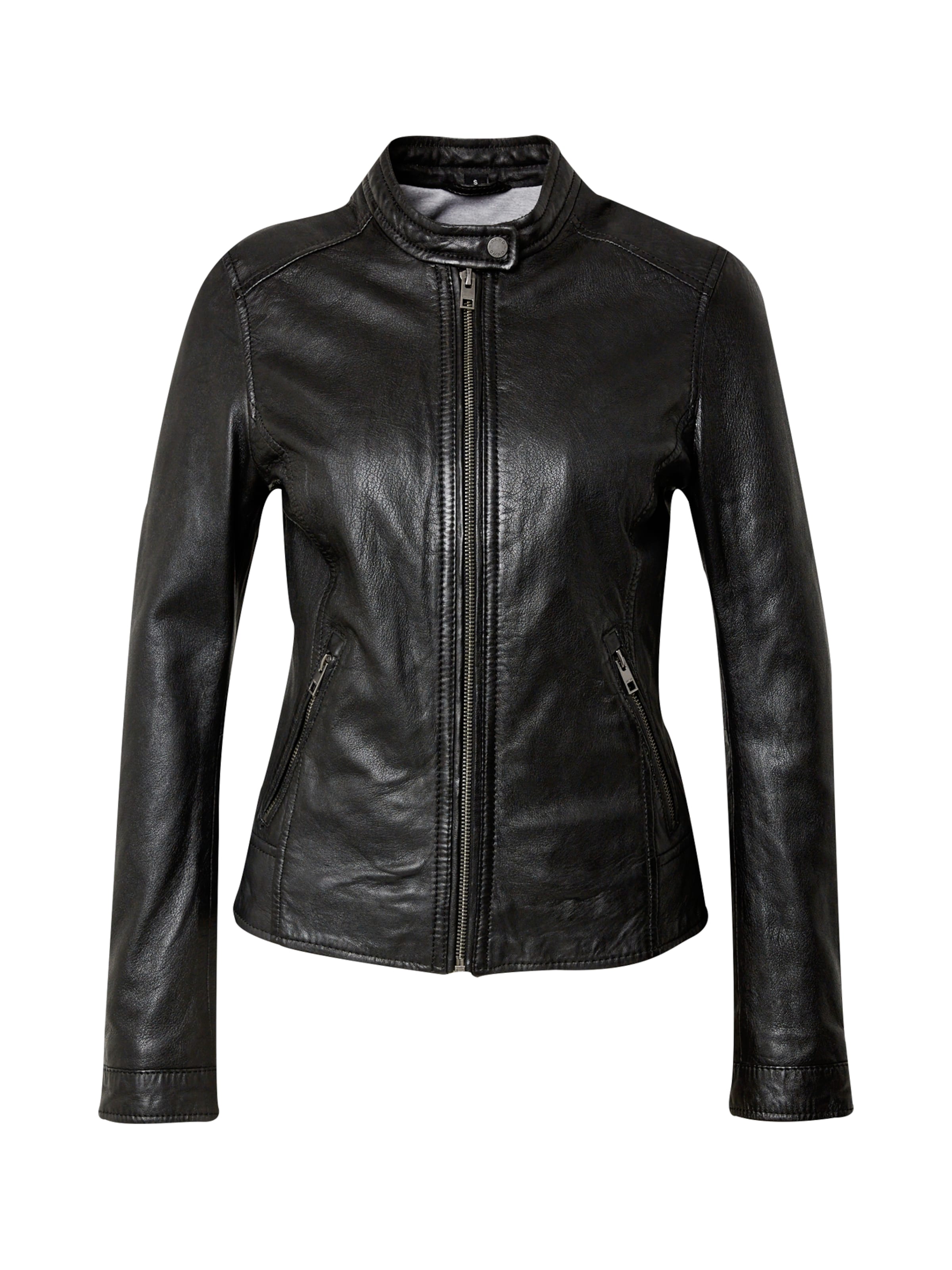 Geacă de primăvară-toamnă 'Karine' de la OAKWOOD pe negru: față