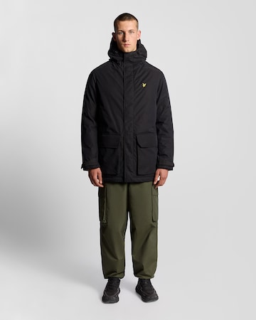 Parka mi-saison Lyle & Scott en noir