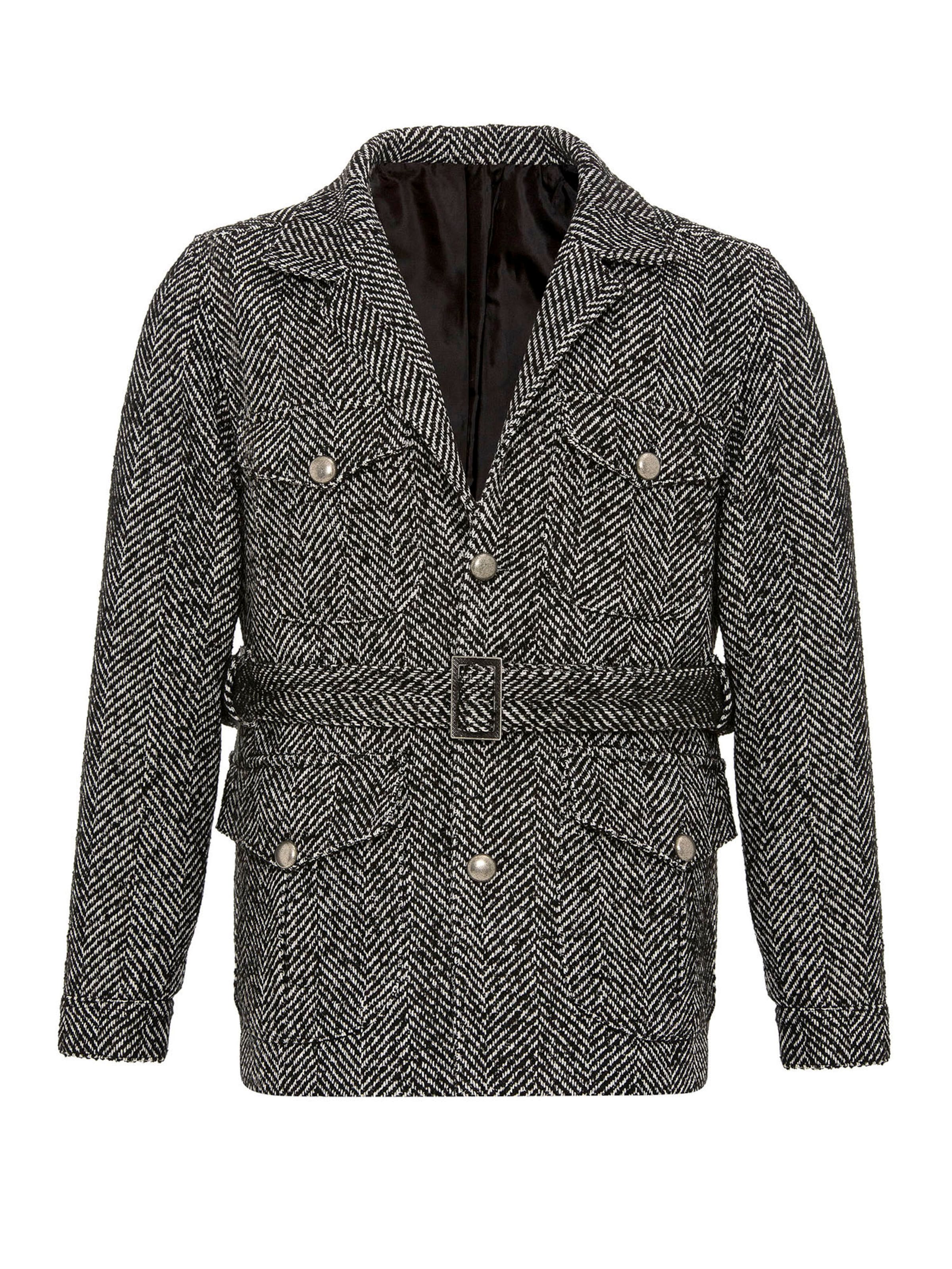 Antioch Prechodný kabát - Čierna: predná strana