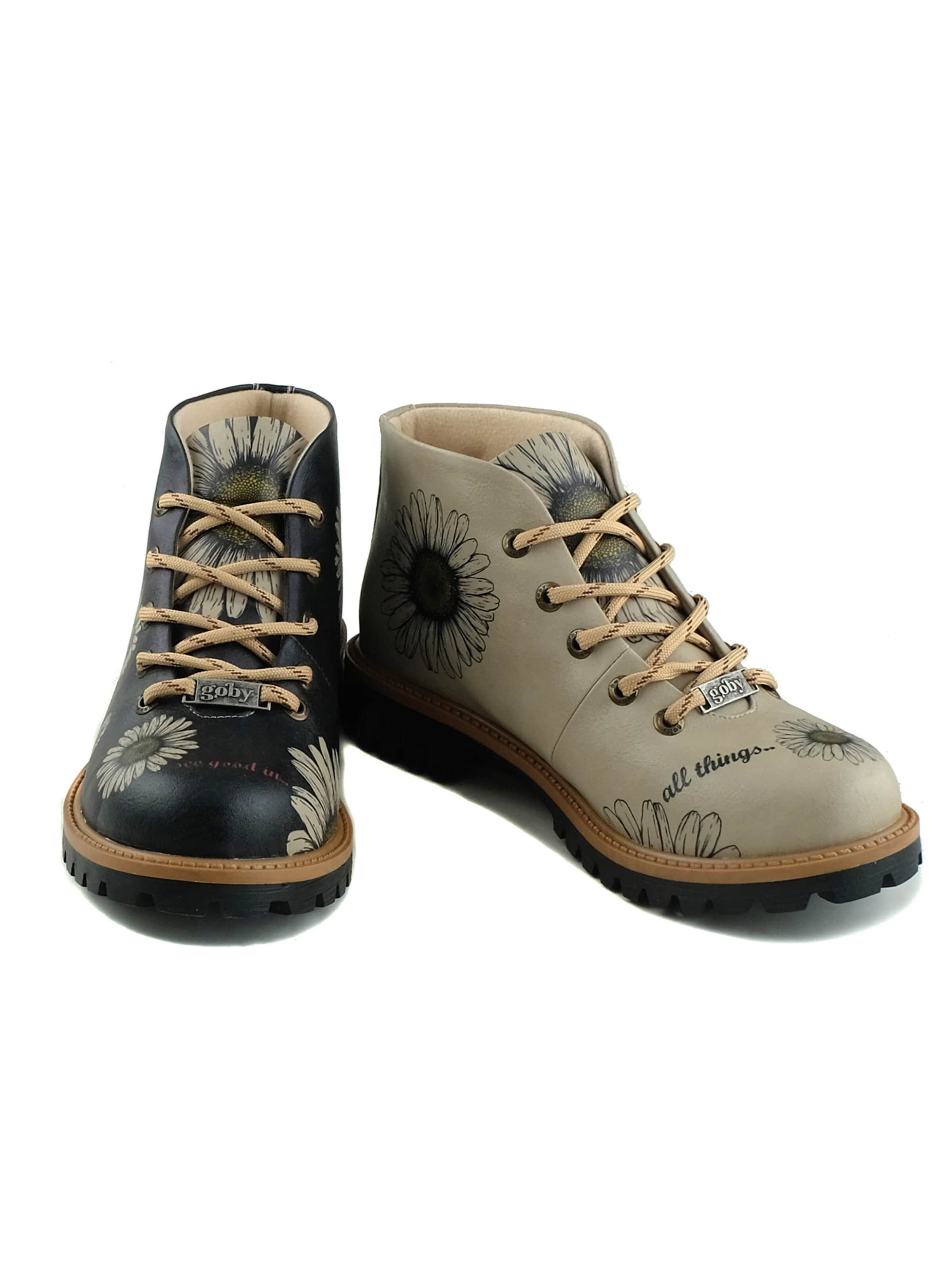 Goby Ankle Boots 'TKS125' in Mischfarben