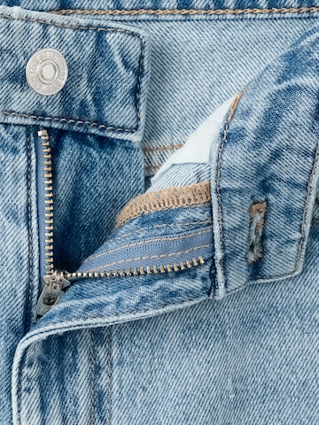 MANGO Loosefit Jeans 'ANNE' i blå