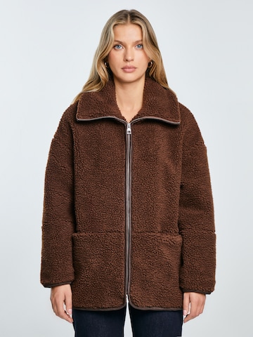 Giacca di felpa 'Anabela' di BIG STAR in marrone: frontale