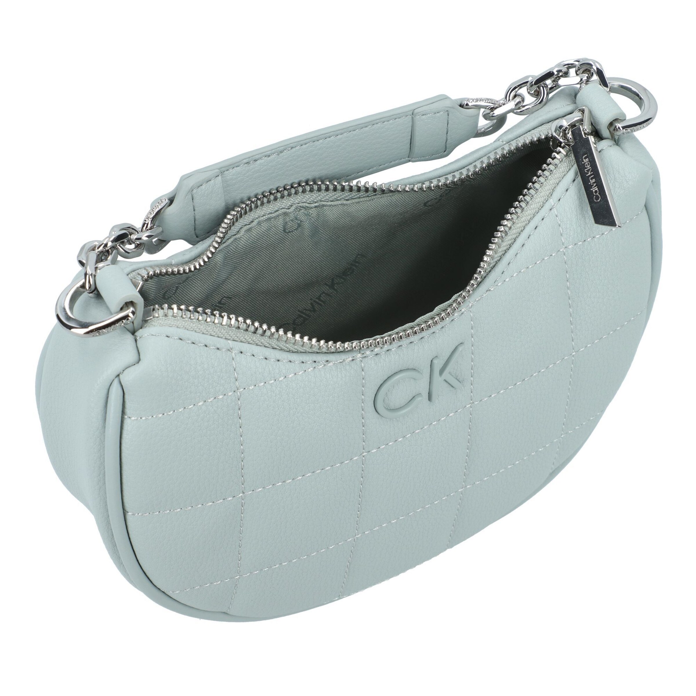Calvin Klein Handbag 'Square Quilt' in Green