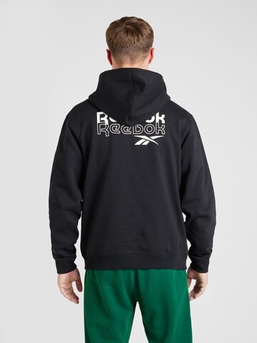 Reebok Sweatshirt 'PROUD' in Black: front