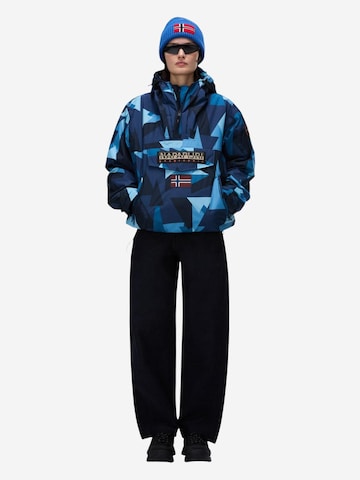 Cappotto di mezza stagione 'RF NEXT AOP 1 NP0A8AHX' di NAPAPIJRI in nero: frontale