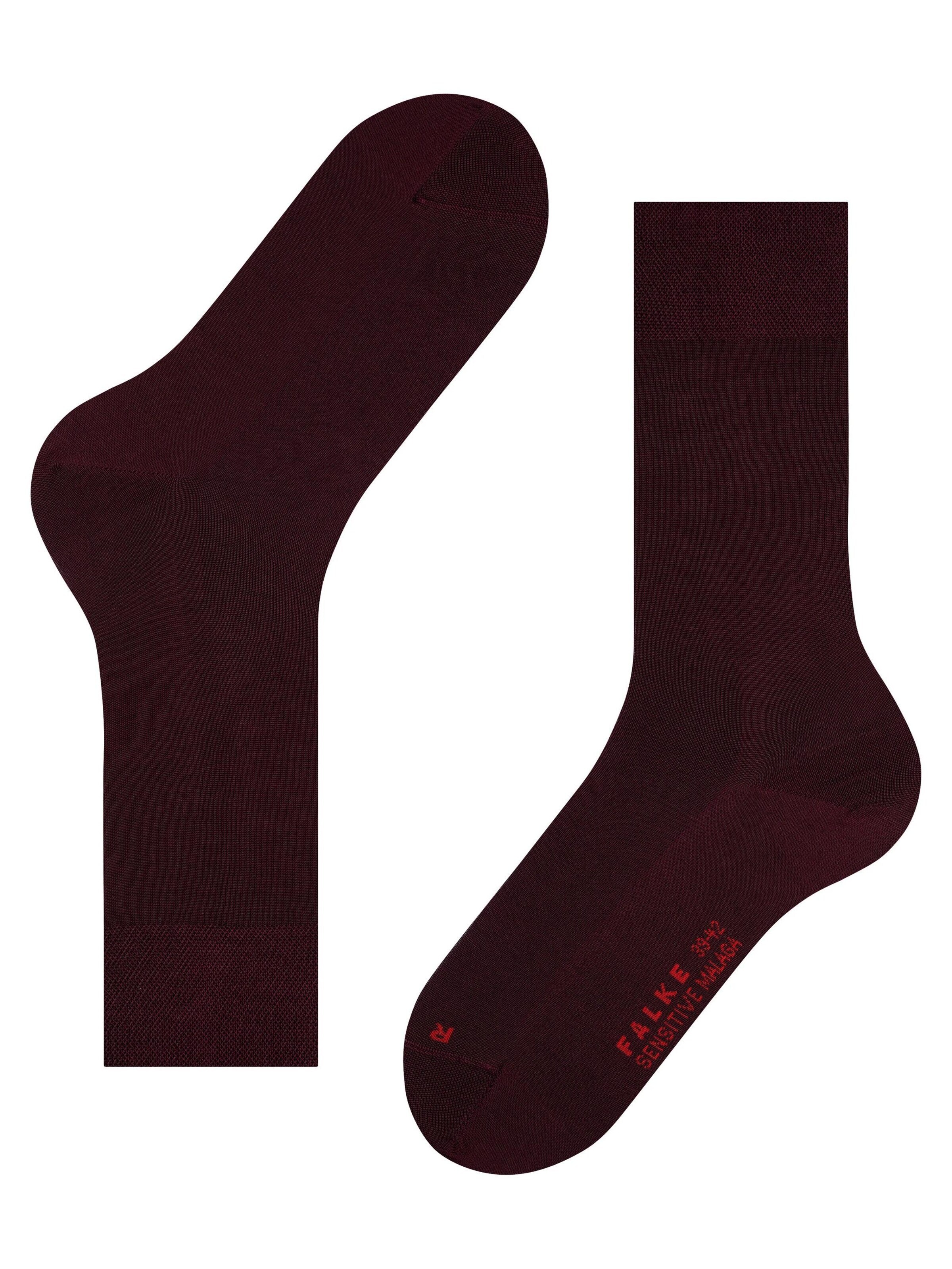 FALKE Socken 'Sensitive Malaga'‌‌‌‌‌‌‌‌‌‌ in Rot