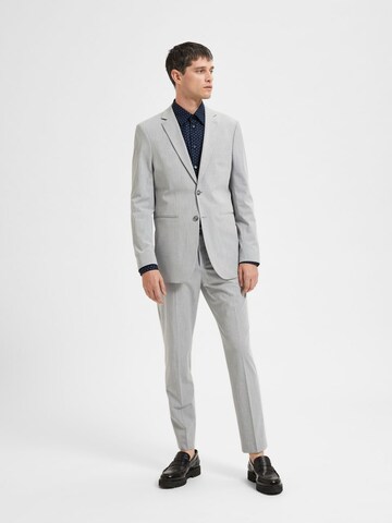 SELECTED HOMME Slim fit Colbert 'Liam' in Grijs