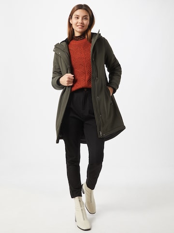 VERO MODA - Sobretudo de inverno em verde