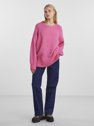 PIECES Pullover i pink