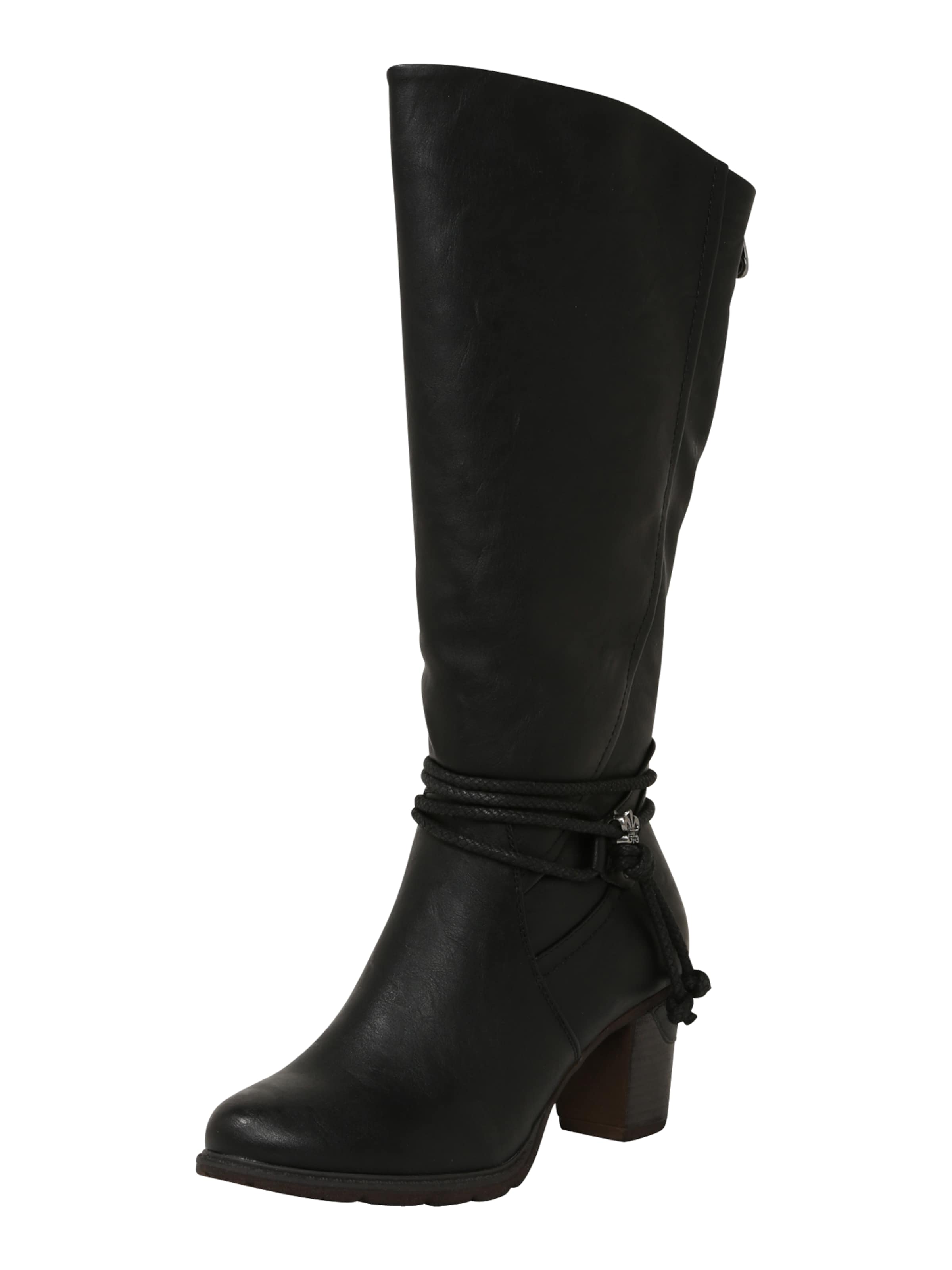 Rieker Boot in Black: front