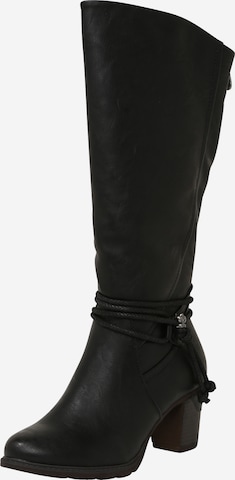 Bottes Rieker en noir : devant