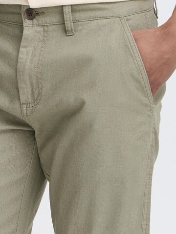 !Solid Regular Leinenhose 'Loran' in Grün