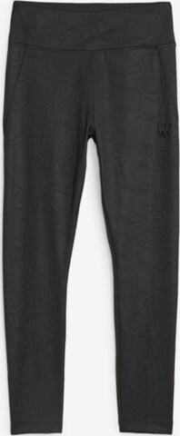 PUMA Regular Sportbroek in Zwart: voorkant