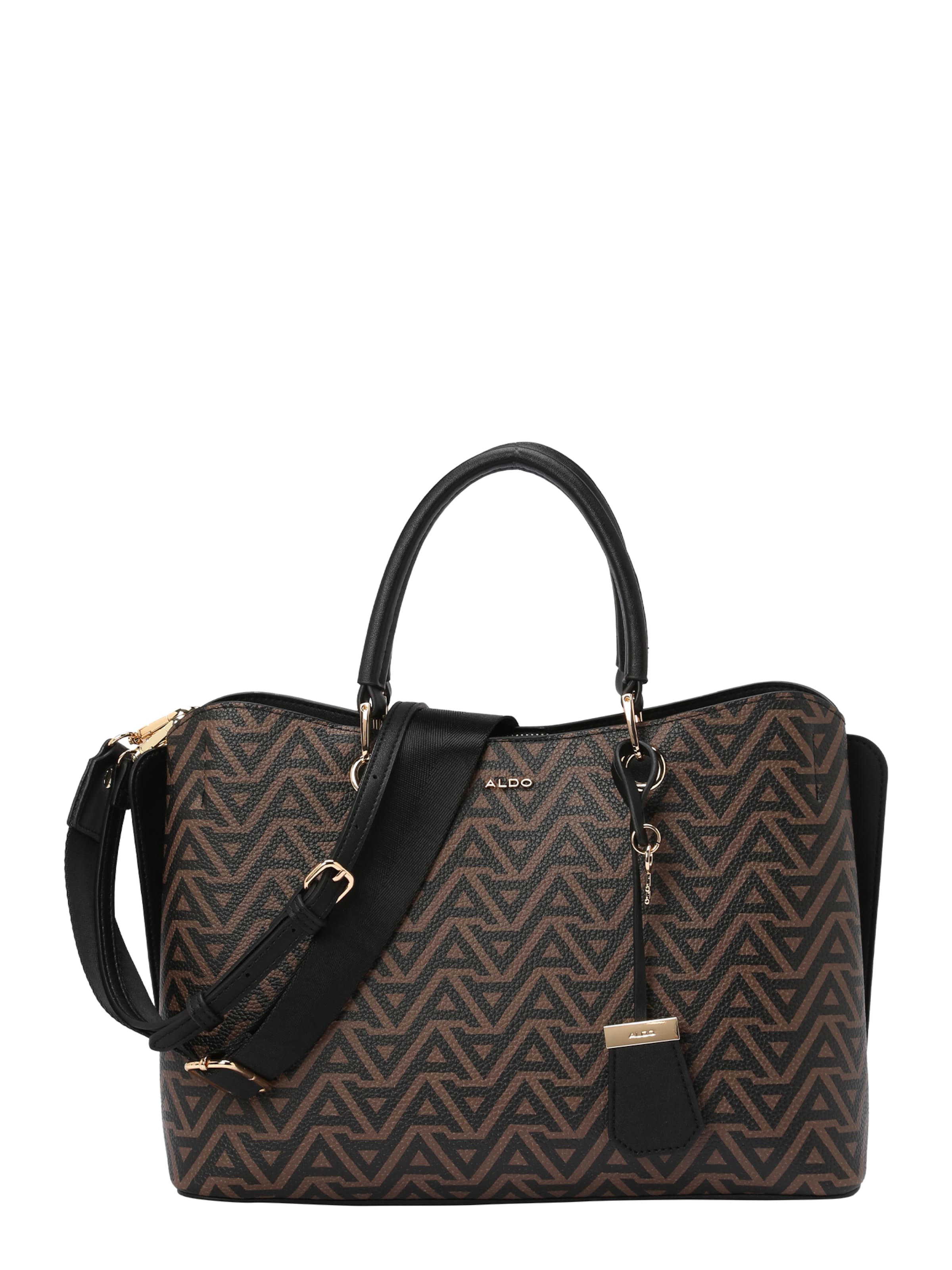 ALDO Malas de tiracolo 'EILE' em castanho / ouro / preto, Vista do artigo