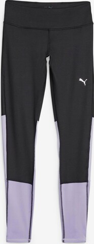 PUMA Skinny Workout Pants in Purple: front