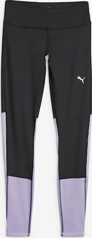 PUMA Skinny Workout Pants in Purple: front