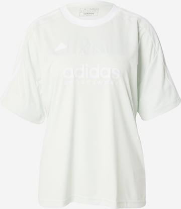 T-shirt fonctionnel 'TIRO' ADIDAS SPORTSWEAR en vert : devant