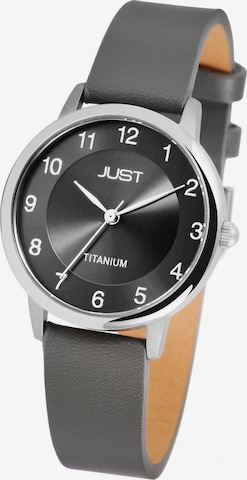 JUST Analog Watch 'Della, 5 ATM' in Grey: front
