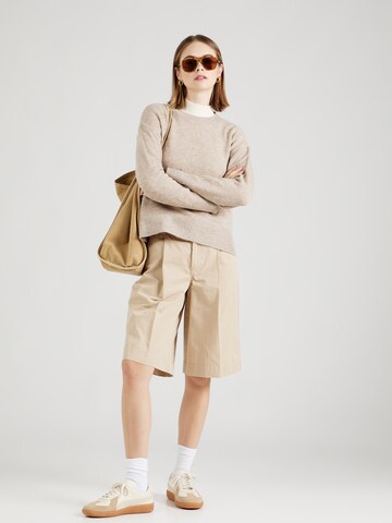 PIECES - Pullover em cinzento