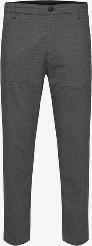 SELECTED HOMME Slimfit Housut 'York' värissä musta: edessä