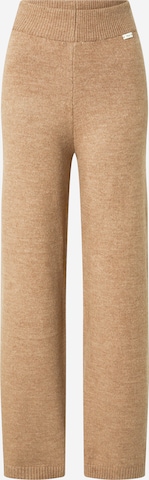 LTB Wide leg Broek 'Kitiyi' in Bruin: voorkant