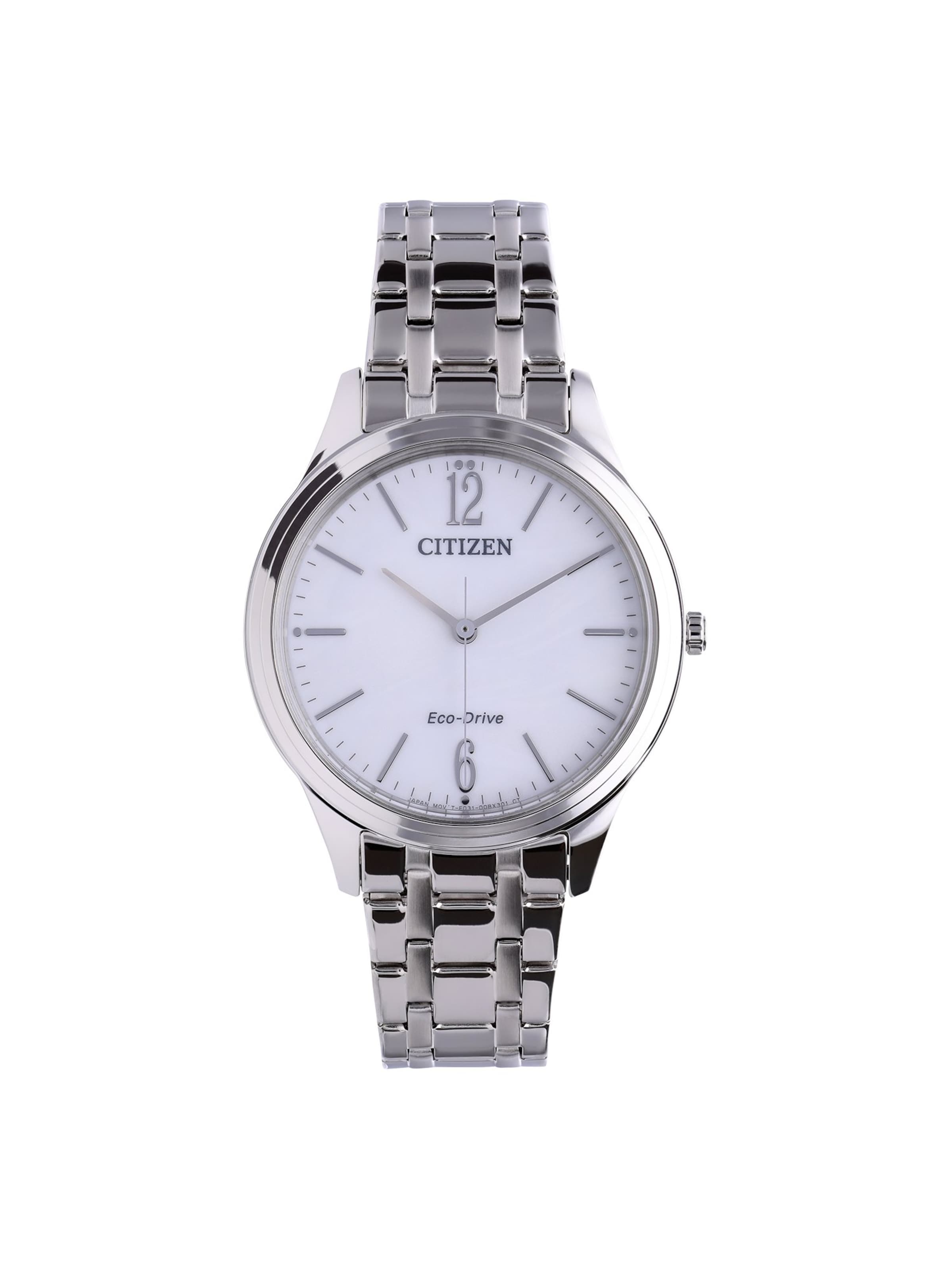 CITIZEN Analoog horloge 'Statement' in Zilver: voorkant