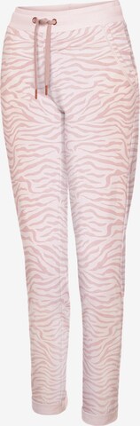 LASCANA - Tapered Pantalón en rosa