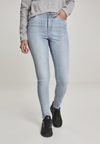 Urban Classics Skinny Farkut värissä sininen: etupuoli