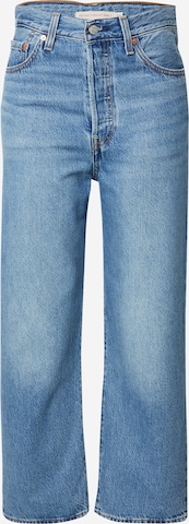 LEVI'S ®regular Traperice 'Ribcage Straight Ankle Jeans' - plava boja: prednji dio