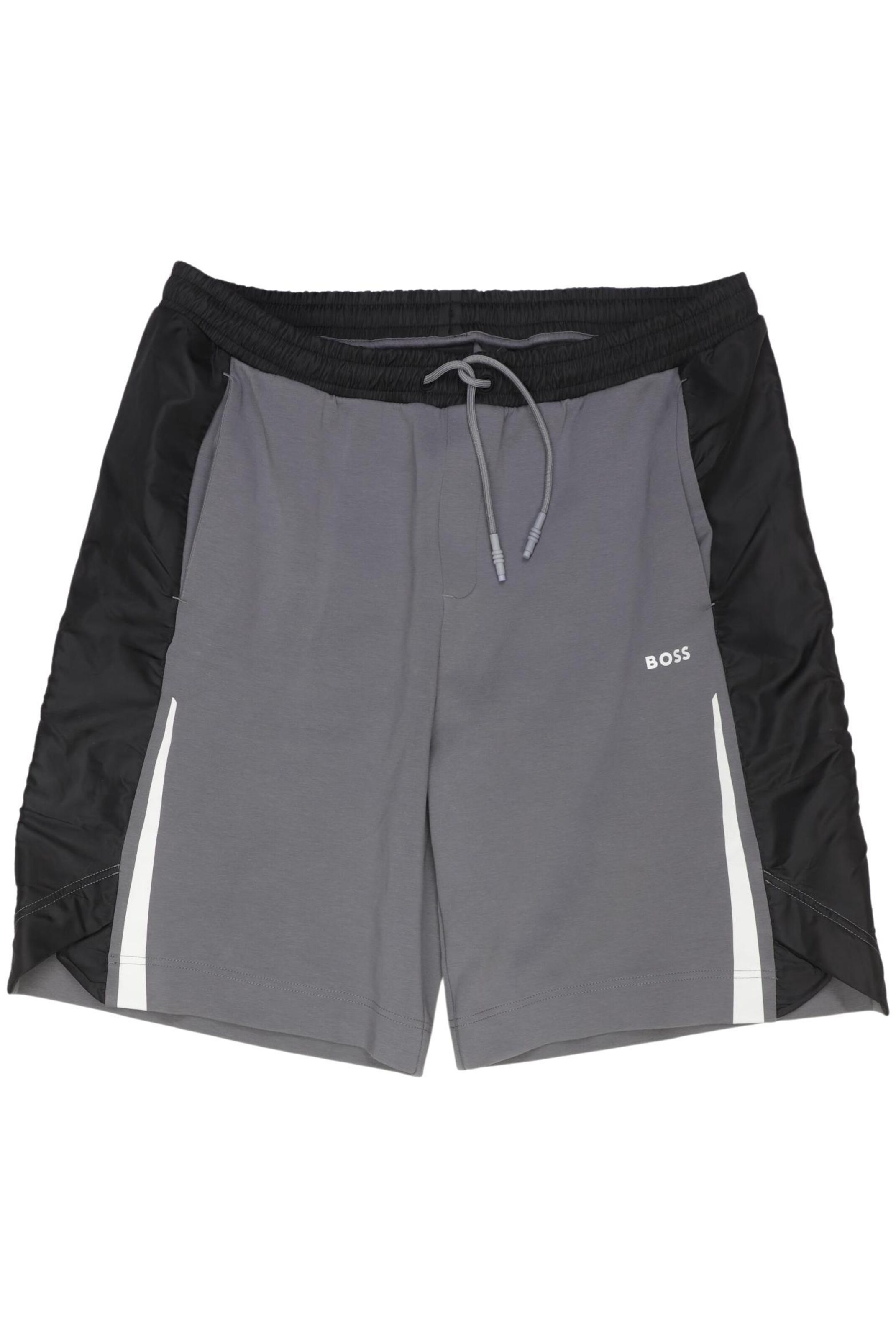 BOSS Green Shorts in 35-36 in Grey: front