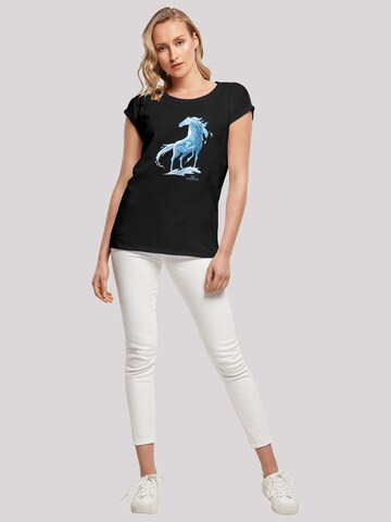 T-shirt 'Disney Frozen 2 Nokk The Water Spirit' F4NT4STIC en noir