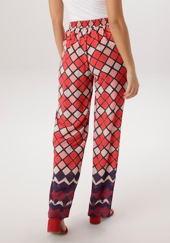 Aniston SELECTED Pyjamahose in Rot