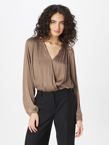 GAP Blouse body in Bruin: voorkant