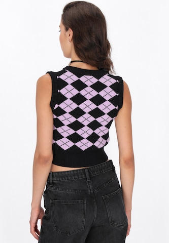 myMo ROCKS Trui 'Young Fashion' in Lila