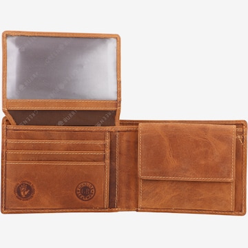 GREENBURRY Wallet 'Vintage' in Brown