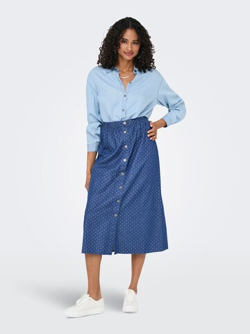 Jupe 'ONLNova' ONLY en bleu