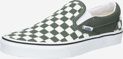 VANS Slip on en vert / blanc, Vue avec produit
