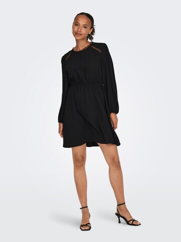 JDY JDYLUCCA L/S DRESS WVN in Schwarz