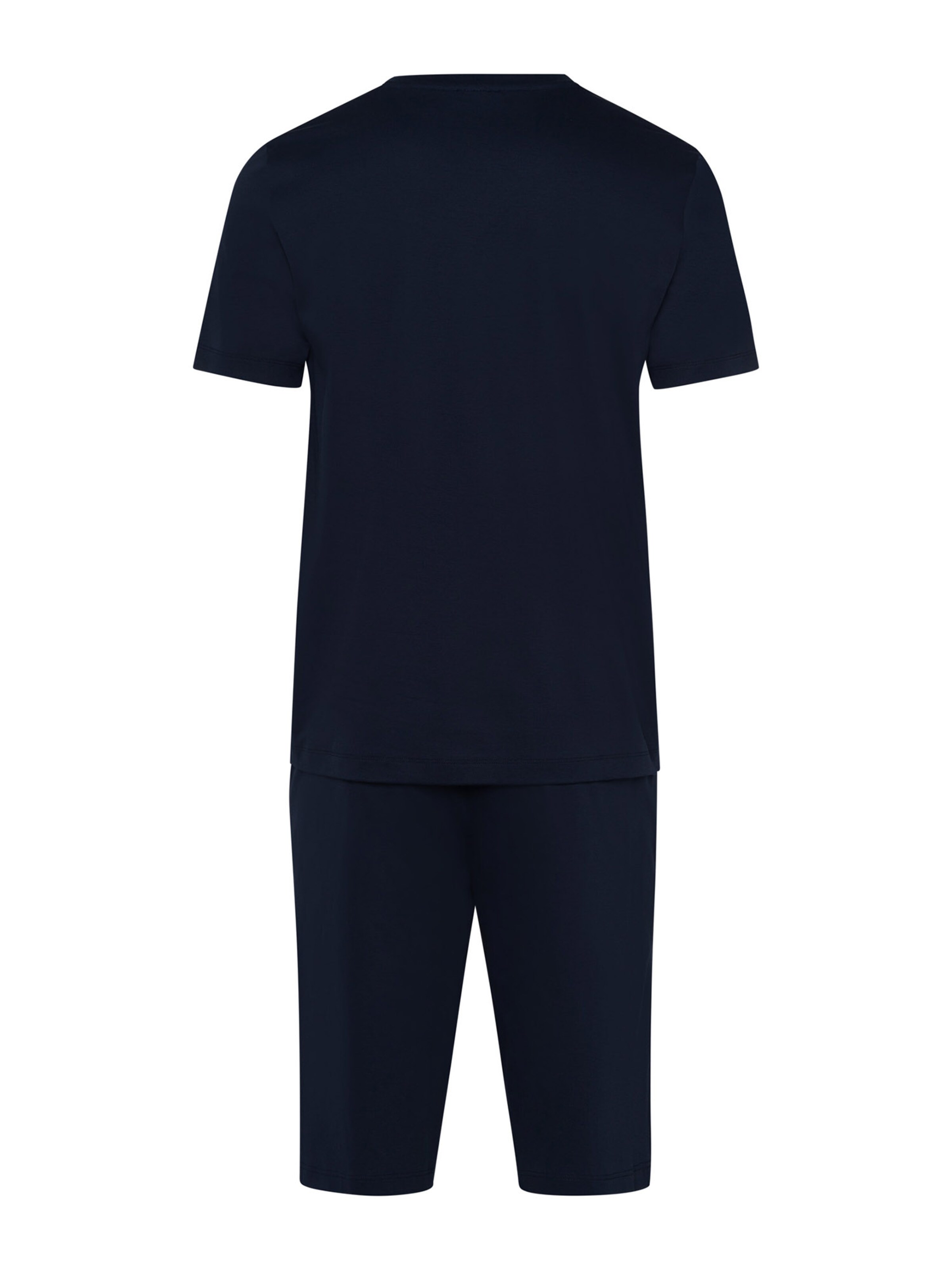 Hanro - Pijama curto 'Night Selection' em azul