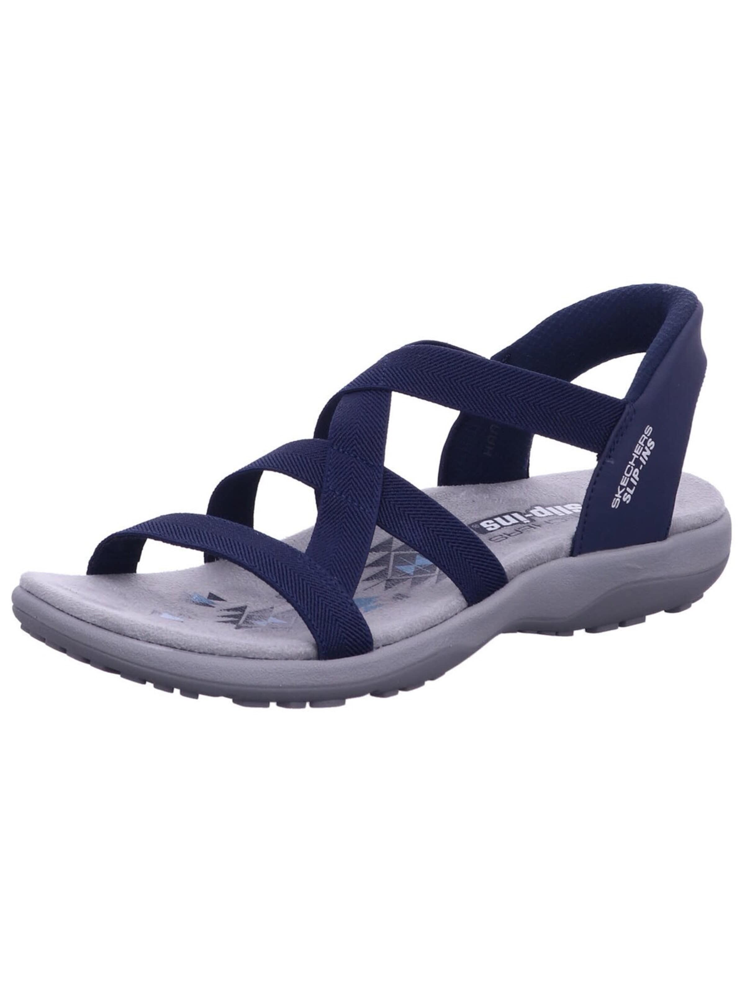 Sandalo di SKECHERS in blu: frontale