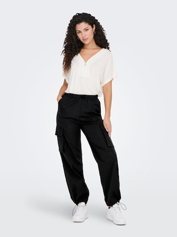 ONLY Wide leg Cargo Pants 'Cashi' in Black