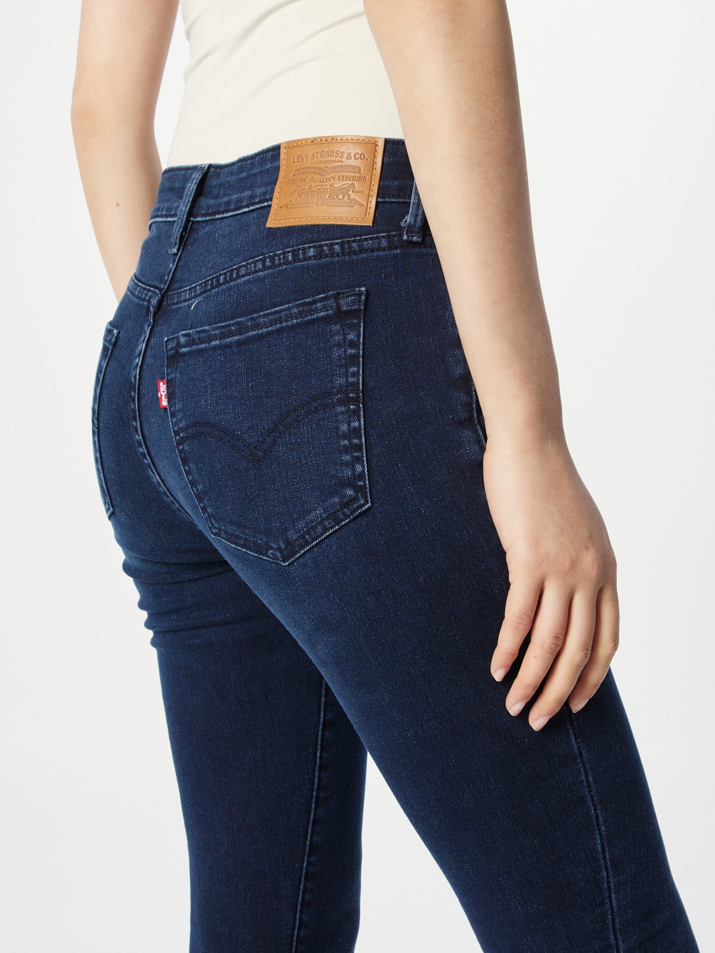 LEVI S Skinny Jeans 711 Skinny in Navy ABOUT YOU